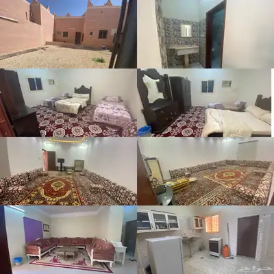 للايجار استراحة مفروشه بحي الربيع برفحاء 0
