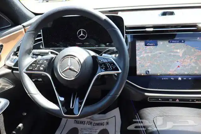 مرسيدس اي كلاس 2024 E 350 4MATIC شاشة سوبر سكرين 10