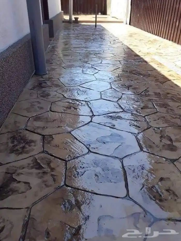 معلم صبة مروحة صبة مطبوعة أرضيات الايبوكسي و مايكرو سمنت 0