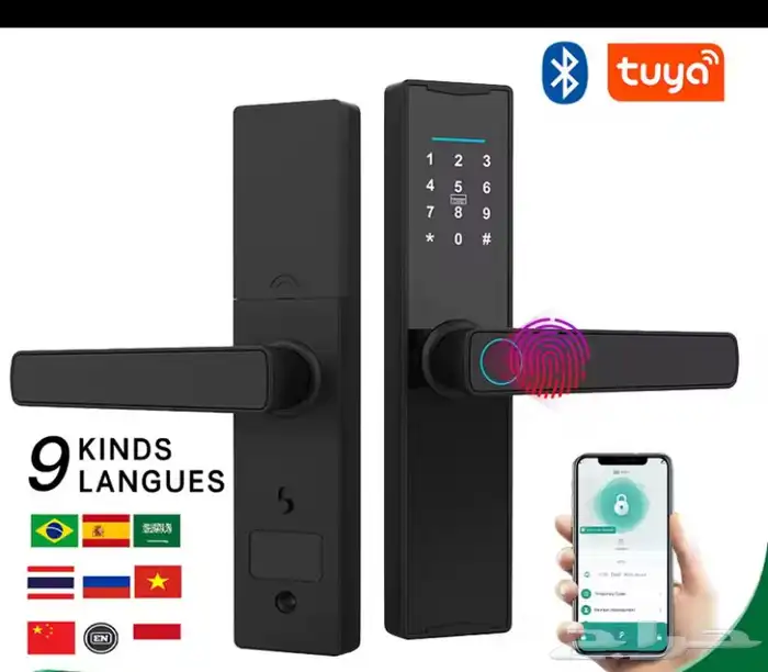 قفل باب اكتروني يده للبيع 2