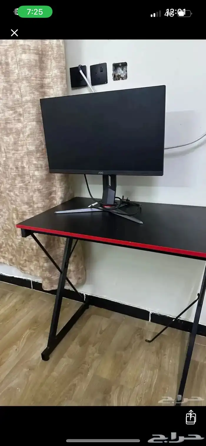 شاشة قيمنق مع طاوله قيمنق 0