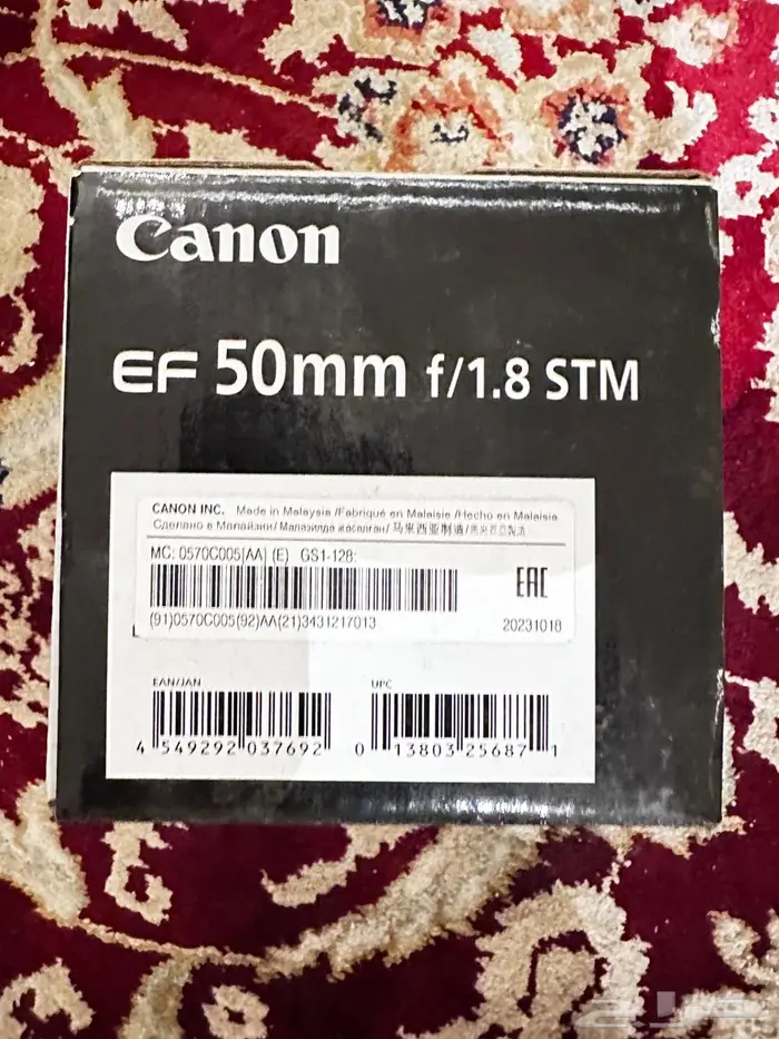 عدسه 50mm كانون جديده 4