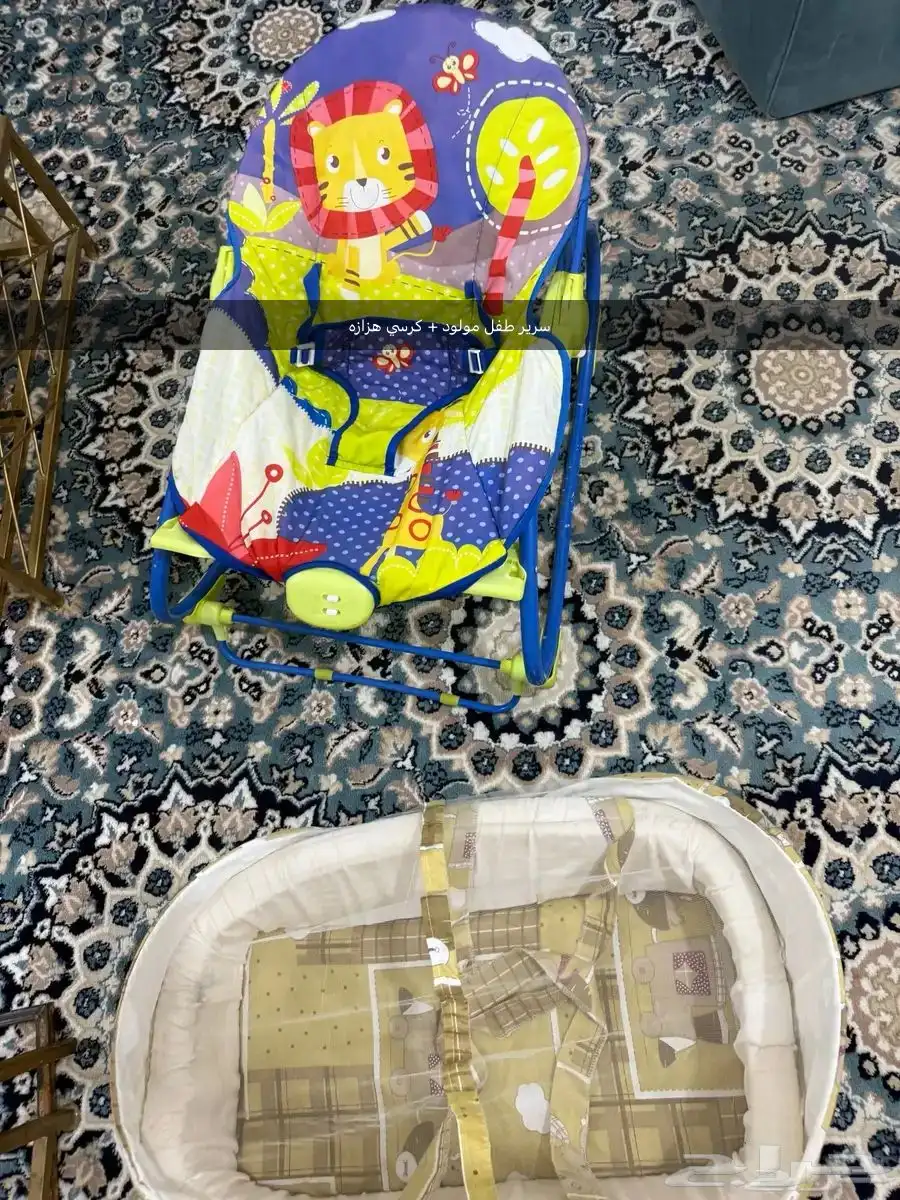 طاولة ضيافة زجاج وقاعده ذهبيه 13