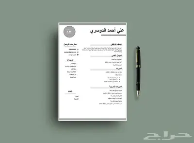 تصميم سيرة ذاتية احترافية قابلة للتعديل بأسعار رمزية 14