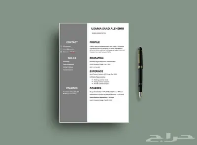 تصميم سيرة ذاتية احترافية قابلة للتعديل بأسعار رمزية 0