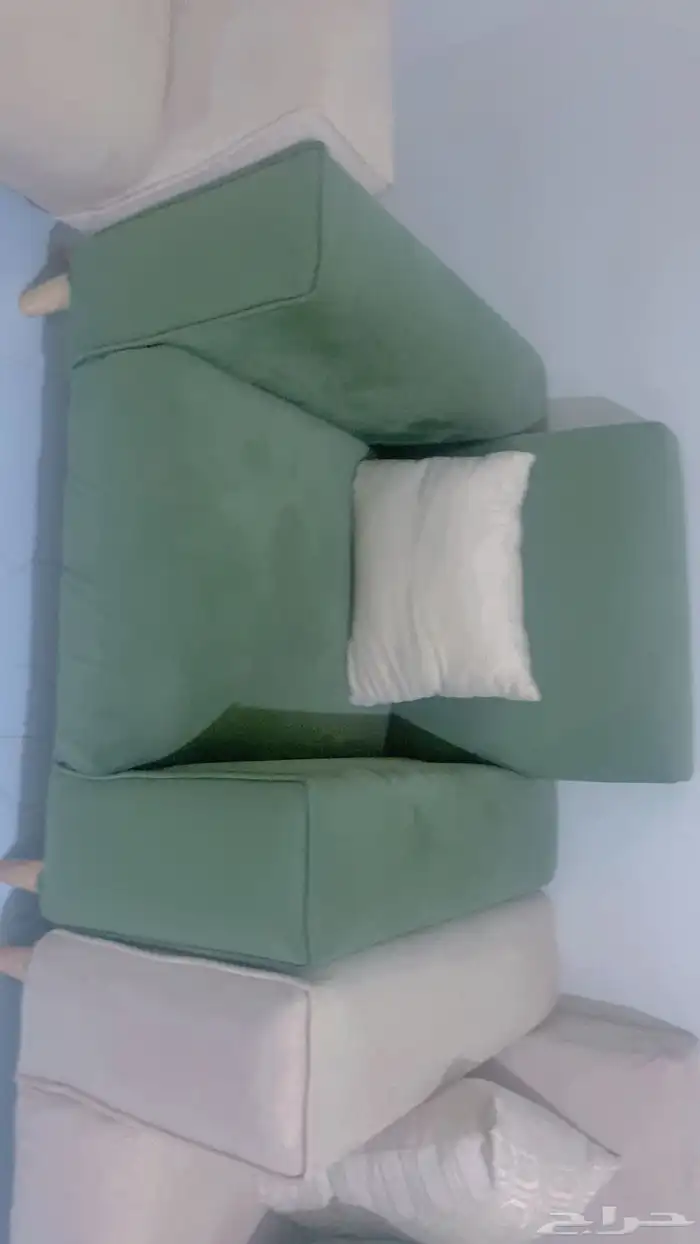 كنب مع ستاره جديد ونظيف كامل ومافيه اي كسور ولا بقع 1