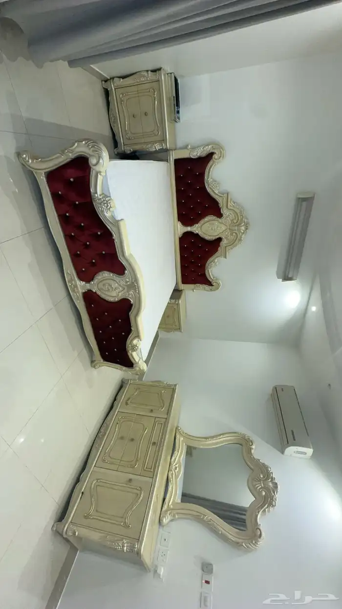 غرفة نوم دولاب مرتبة تسريحة 1