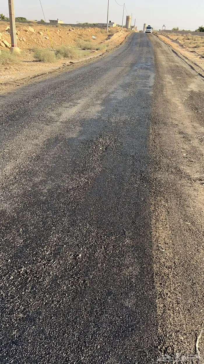 أعمال اسفلت مبشور بلمتر 3