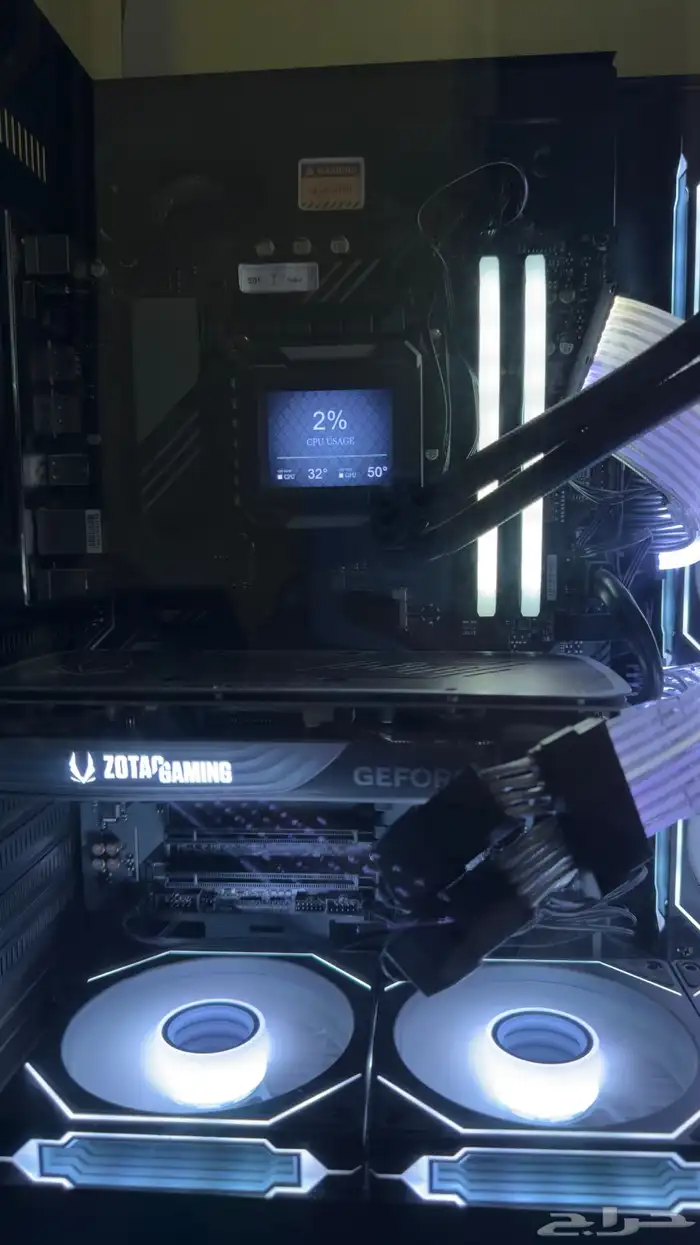 بي سي شبه جديد pc 4070super i7-12700f 7