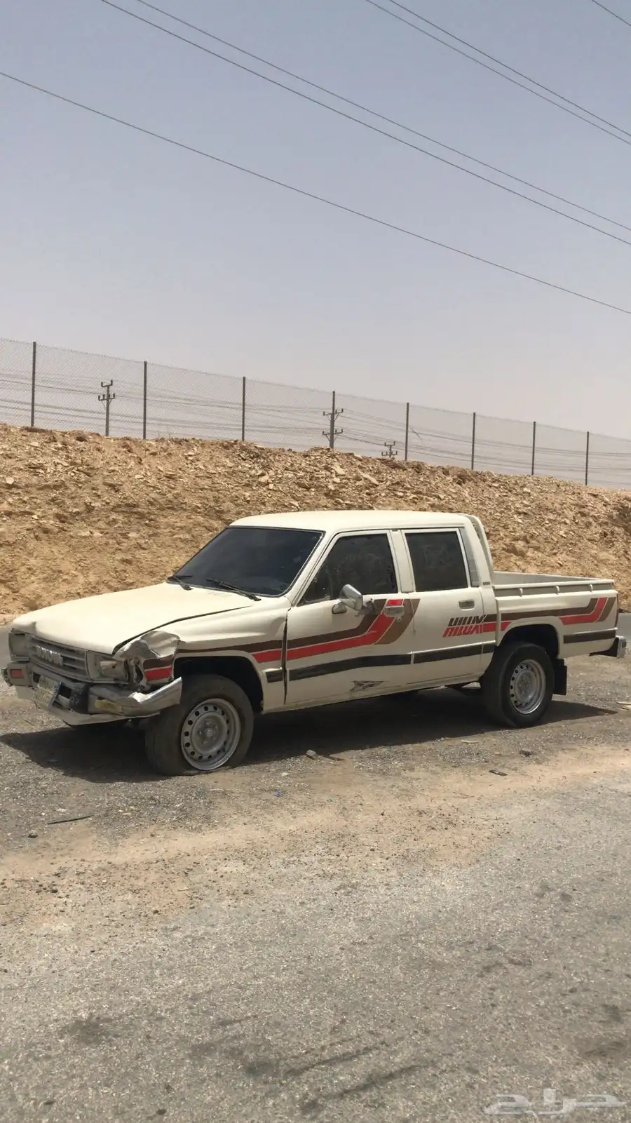 البيع هايلوكس 87 تشليح 0