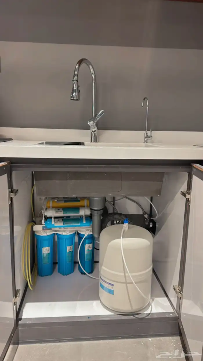 فلتر تحلية مع البرادة 3