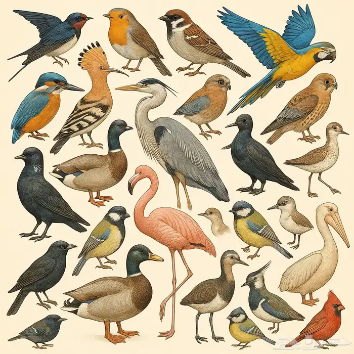 تبني جميع الطيور فقط 1