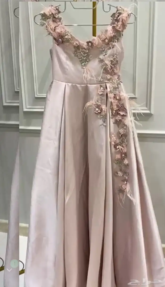 فستان سهرة مقاس سمول اخت عروس او عريس جديد استخدام 4 ساعات 0