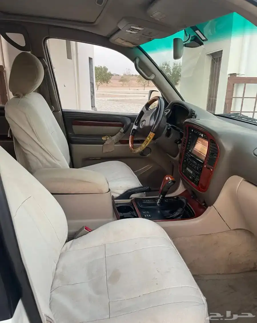 لكزس LX 2002 أمريكي للبيع على السوم   مع لوحة شبه مميزة 2