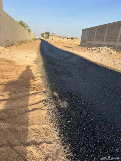 أعمال اسفلت مبشور بلمتر 1
