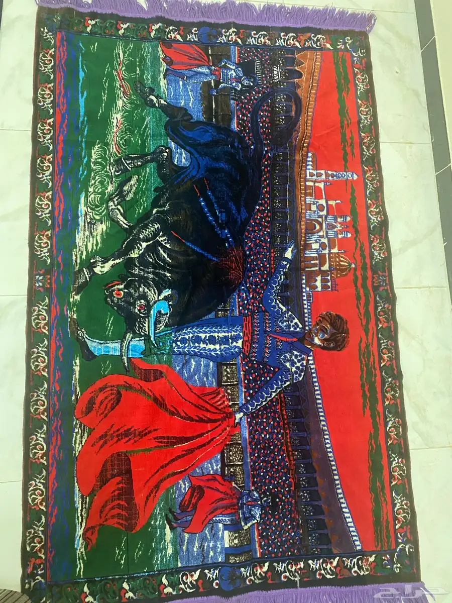 سجاد جداري لوحة فنية قديم 0