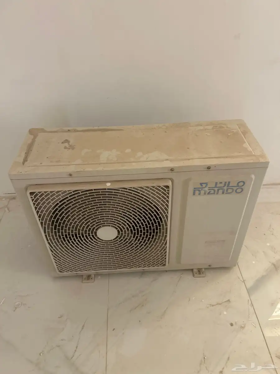 مكيف شركه ماندو شغال معه المطور طن ونص على السوم 3