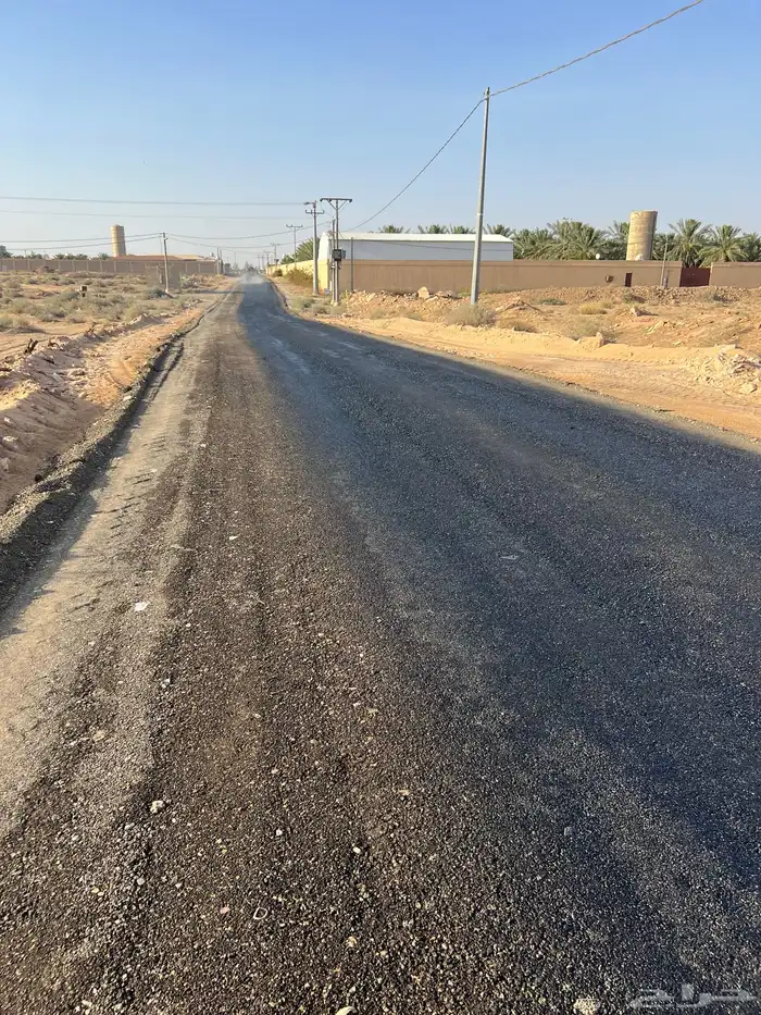 أعمال اسفلت مبشور بلمتر 2