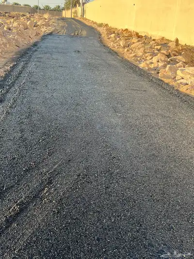 أعمال اسفلت مبشور بلمتر 4