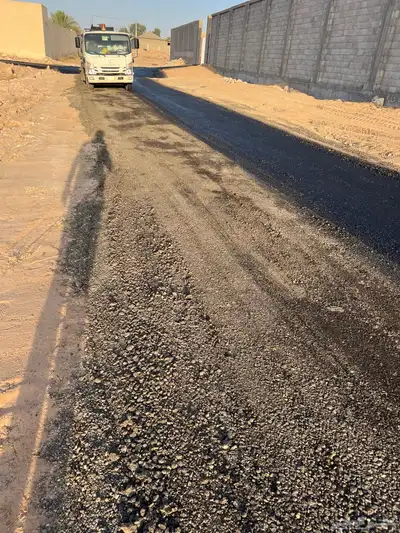 أعمال اسفلت مبشور بلمتر 0