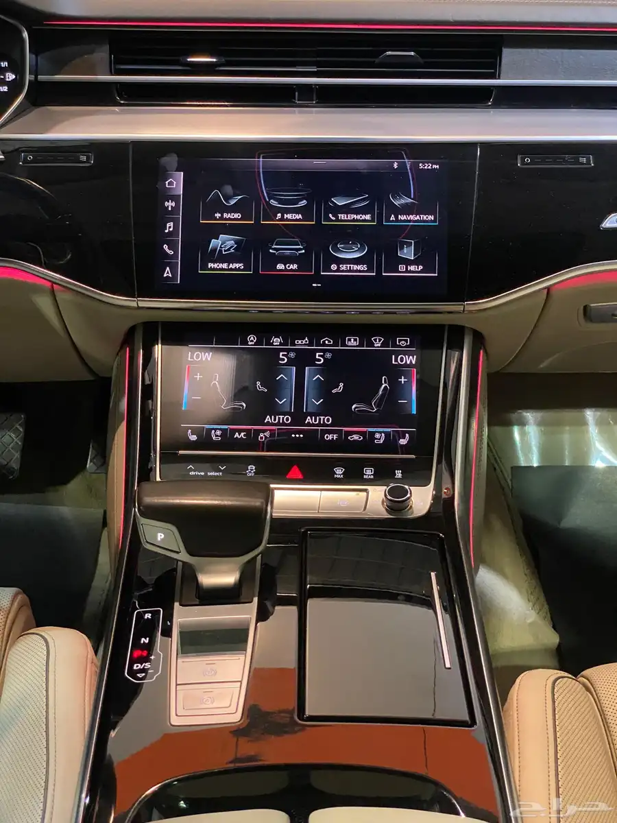 اودي A8 L 2018 ( أعلى فئة ) بحالة نظيفة جدا 29