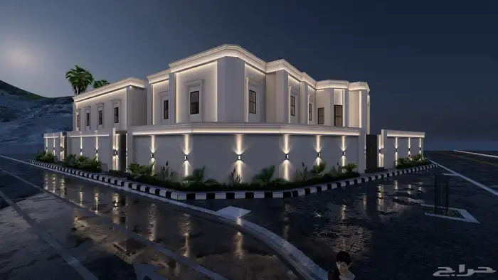 تصميم فلل وعمائر سكنية 3D 5