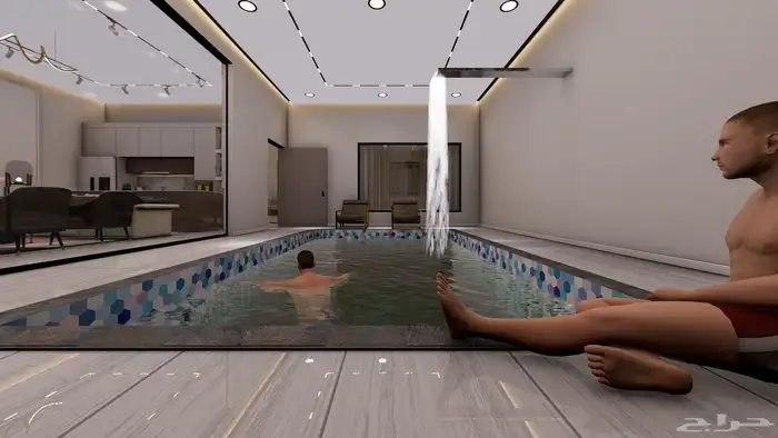 تصميم فلل وعمائر سكنية 3D 37