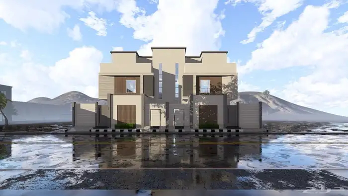 تصميم فلل وعمائر سكنية 3D 20