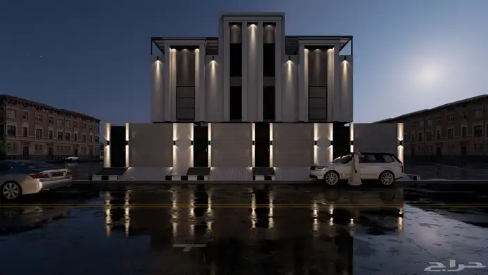 تصميم فلل وعمائر سكنية 3D 39