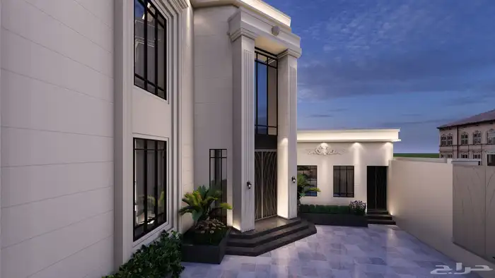 تصميم فلل وعمائر سكنية 3D 34