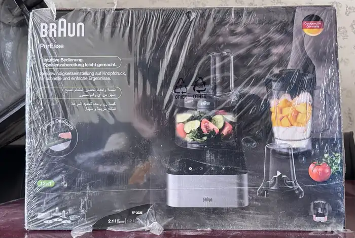 محضر طعام براون ألماني جديد (12 قطعة) 0