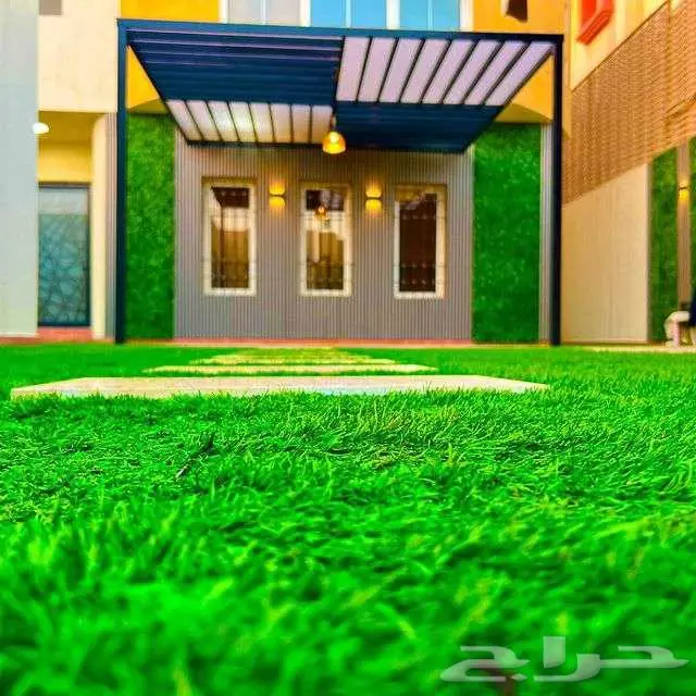 عشب جداري ارضي تنسيق حدائق تركيب مظلات ملاعب شلالات ونوافير 1