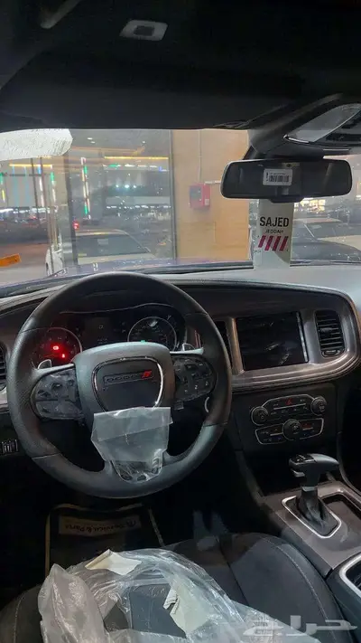 دودج تشارجر RT V8 ارتي 8 سلندر 2023 اصفار بطاقة جمركية 3