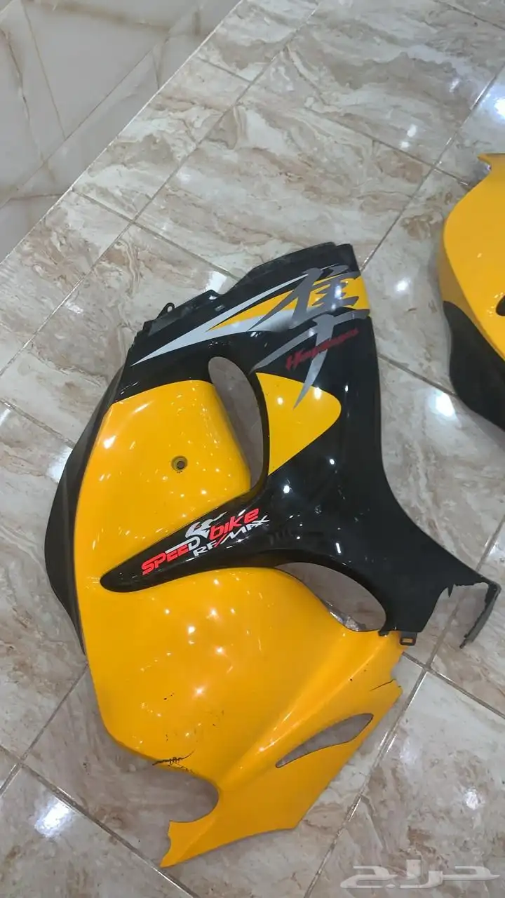 جوانب هايبوزا اصليه رش ستيكرات فيابر جهتين وكالة  gsxr1300 0