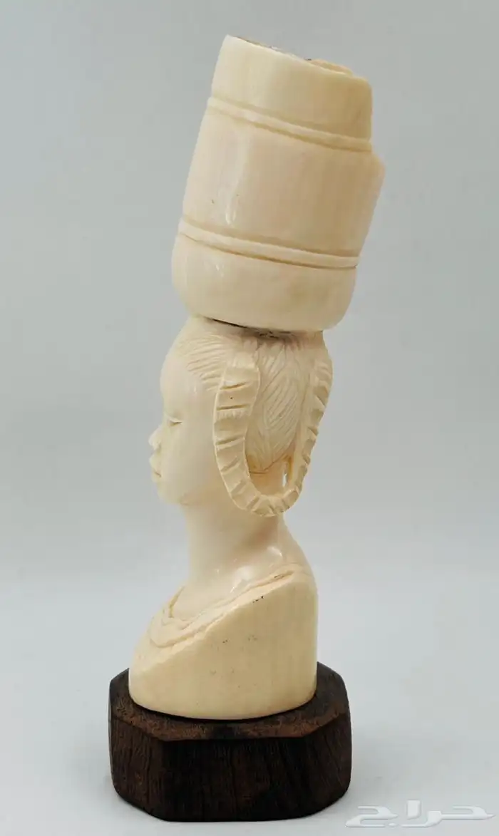 تحفه مجسم عاج صافي 3