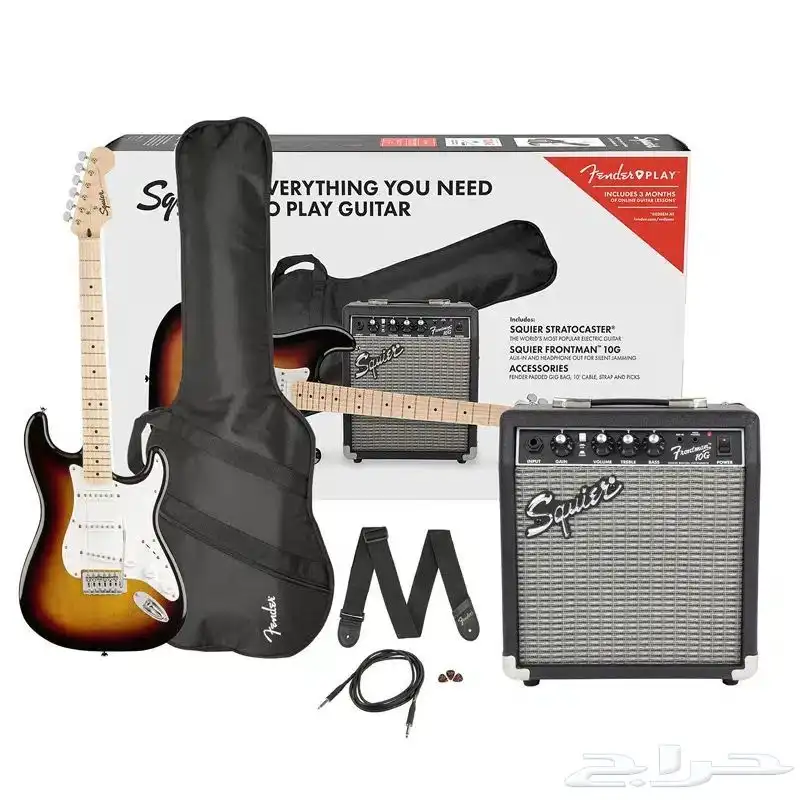 Fender Squire Sunburst 3