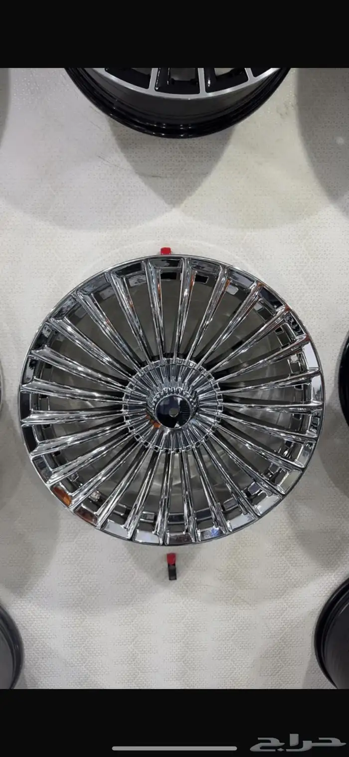 جنوط مرسديس حجمين 19 نيكل مرشوش اسود جديد استخدام شهر 0