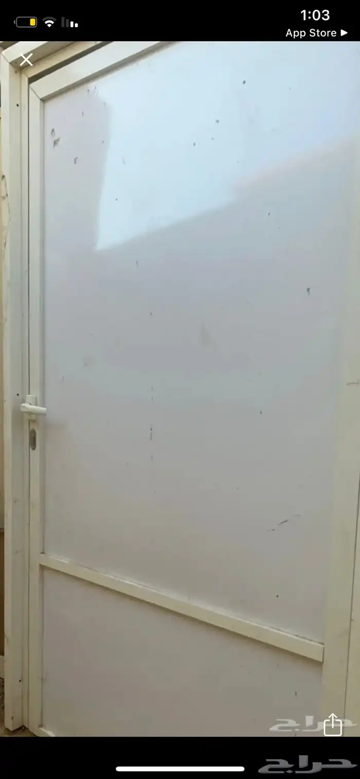 دولاب زي الصوره وباب الامنيوم للبيع 1