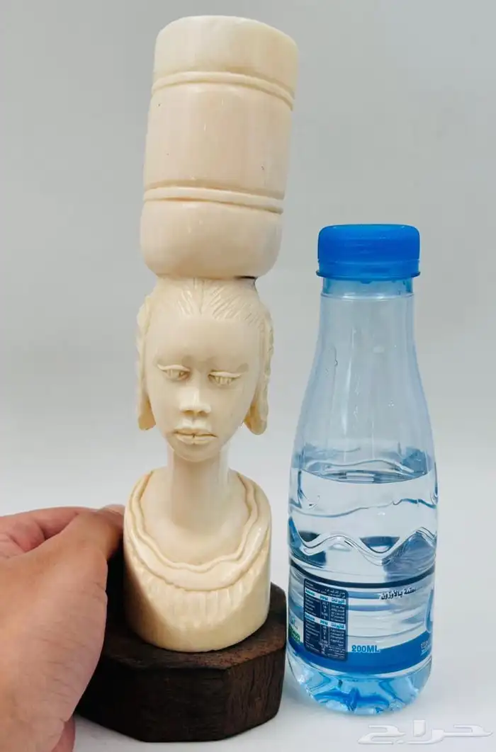 تحفه مجسم عاج صافي 4