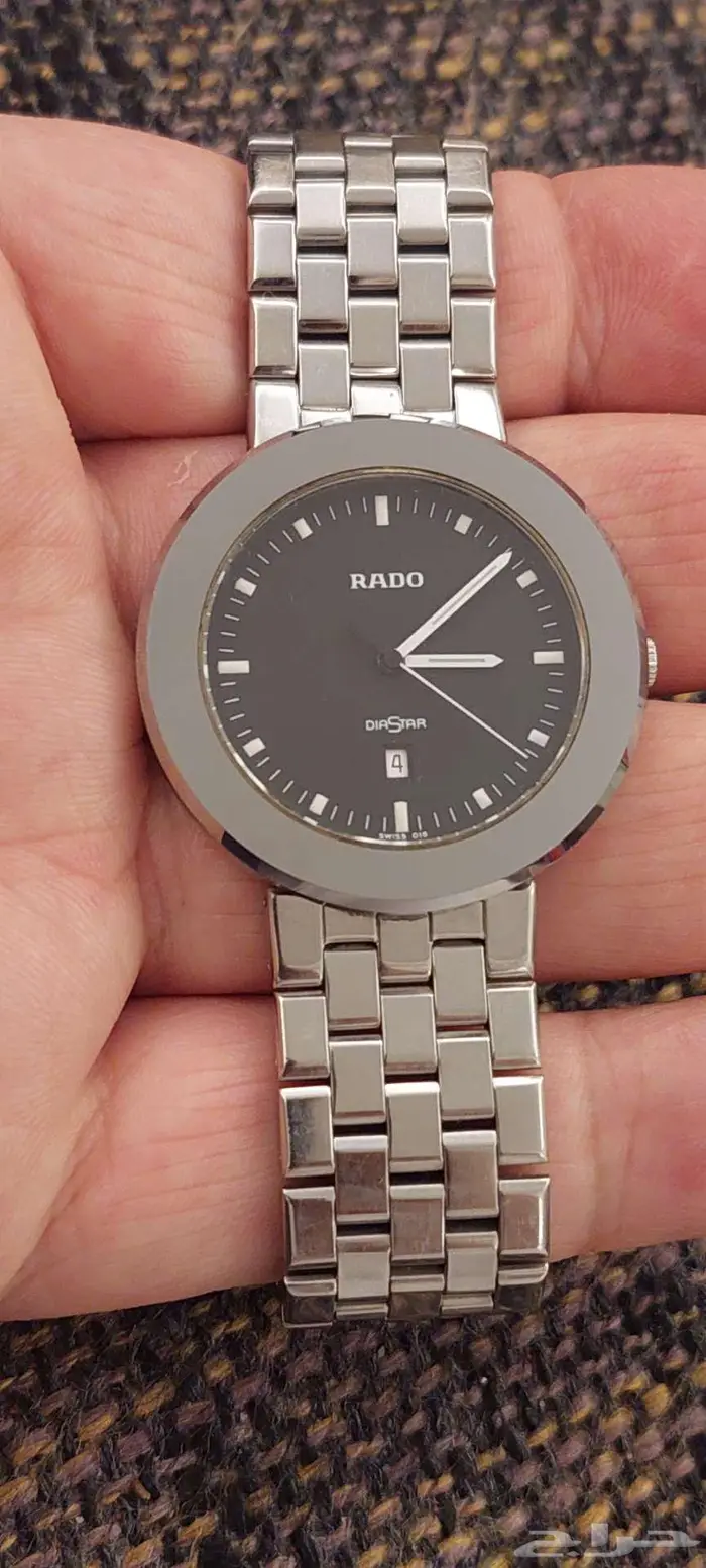 ساعة نوع رادو RADO دياستار رجالية سويسرية أصلية 0