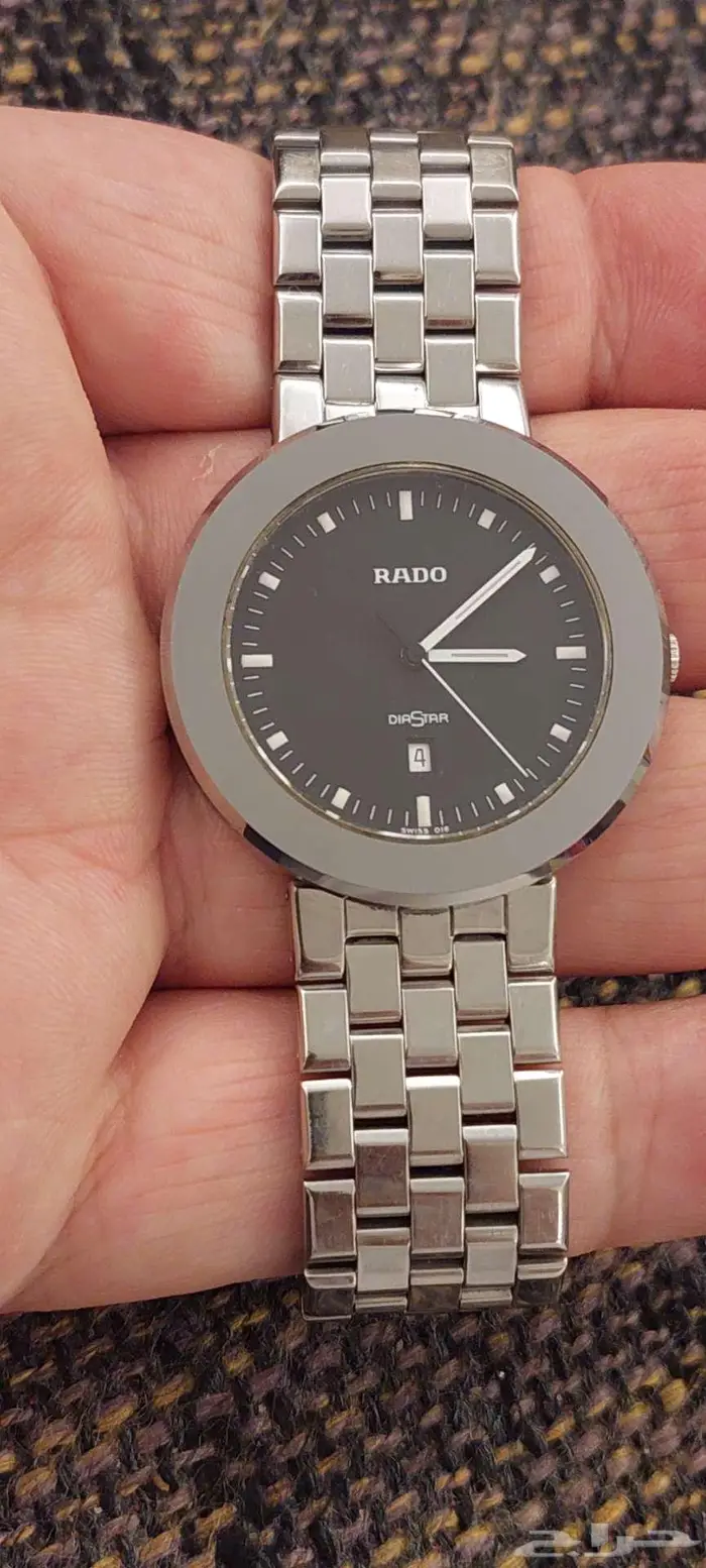 ساعة نوع رادو RADO دياستار رجالية سويسرية أصلية 4