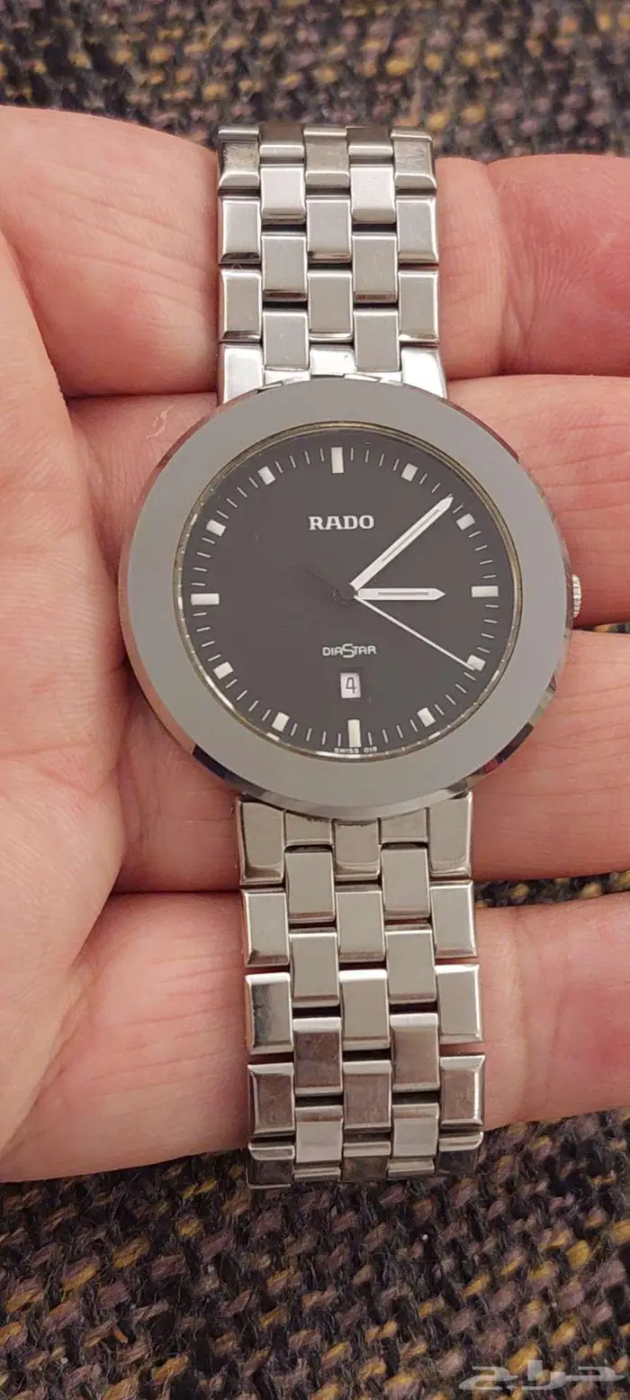 ساعة نوع رادو RADO دياستار رجالية سويسرية أصلية 1