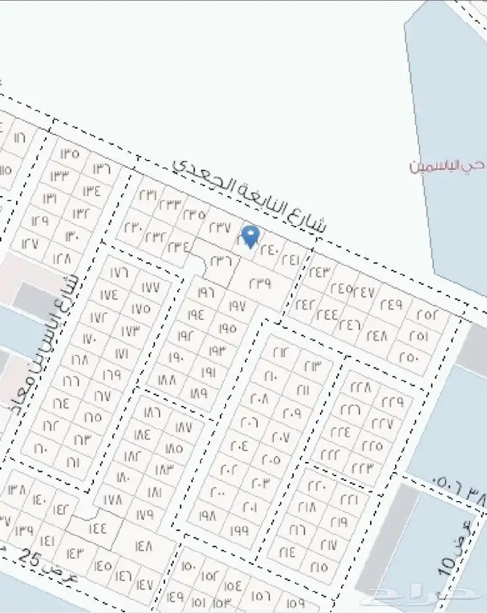 ارض للبيع بتمير 600م سوم 210 الف 2