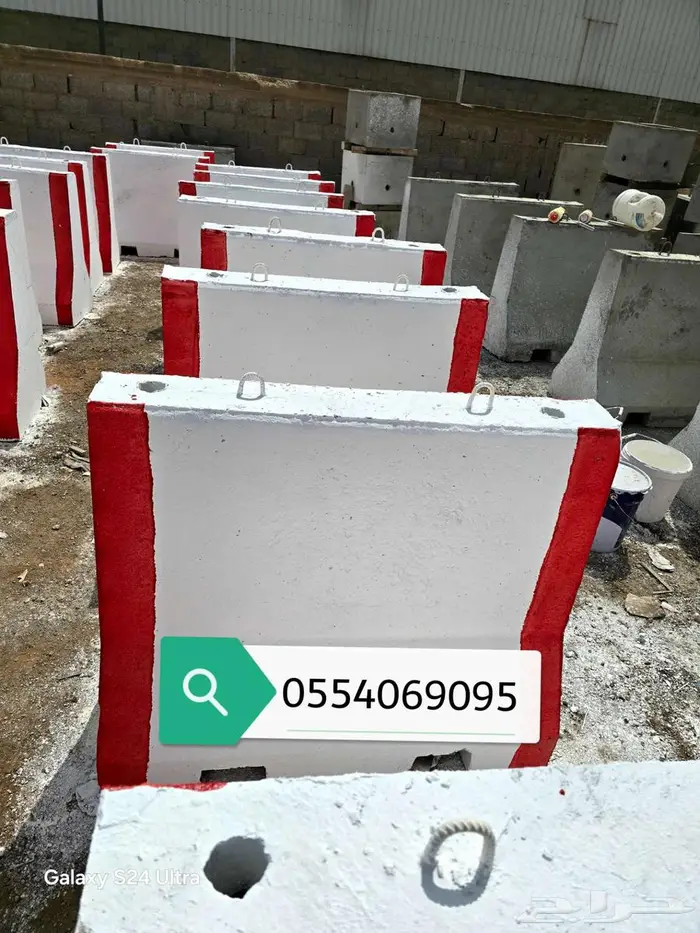 قواعد واعمده حواجز خرسانية منتجات خرسانية 18