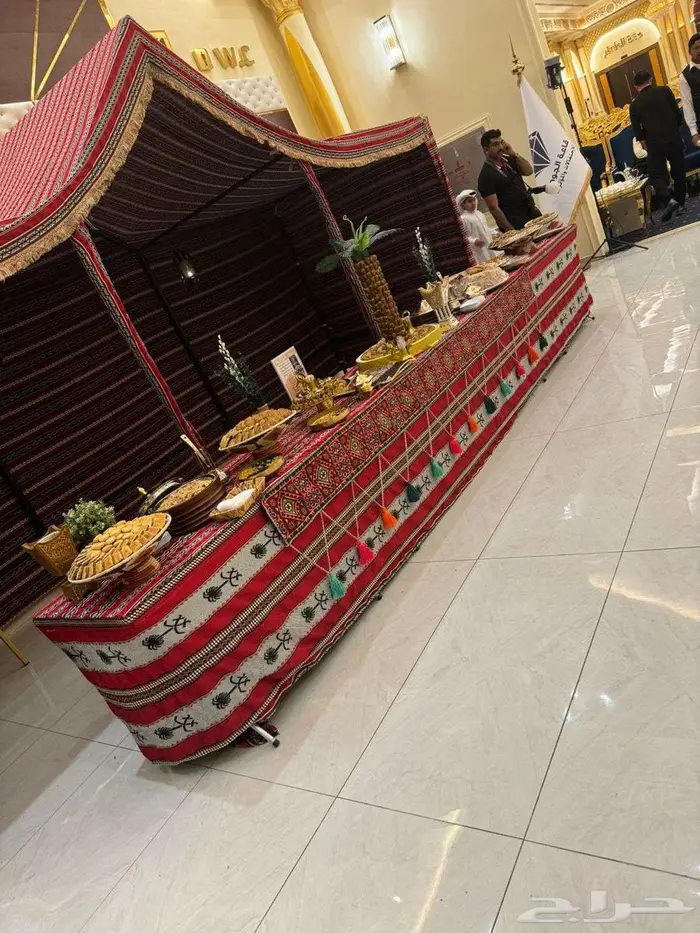 خيمة تراثية شعبية فاخرة لاستقبال الضيوف في المناسبات 2