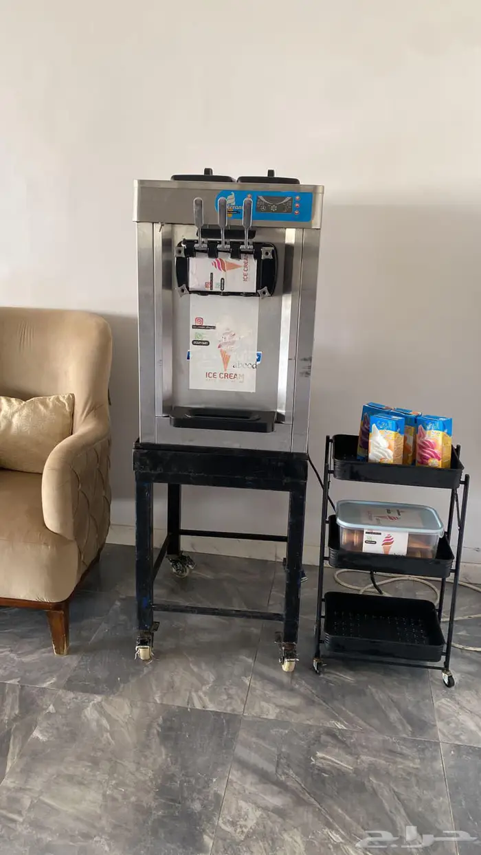 الة ايس كريم للايجار اليومي 4