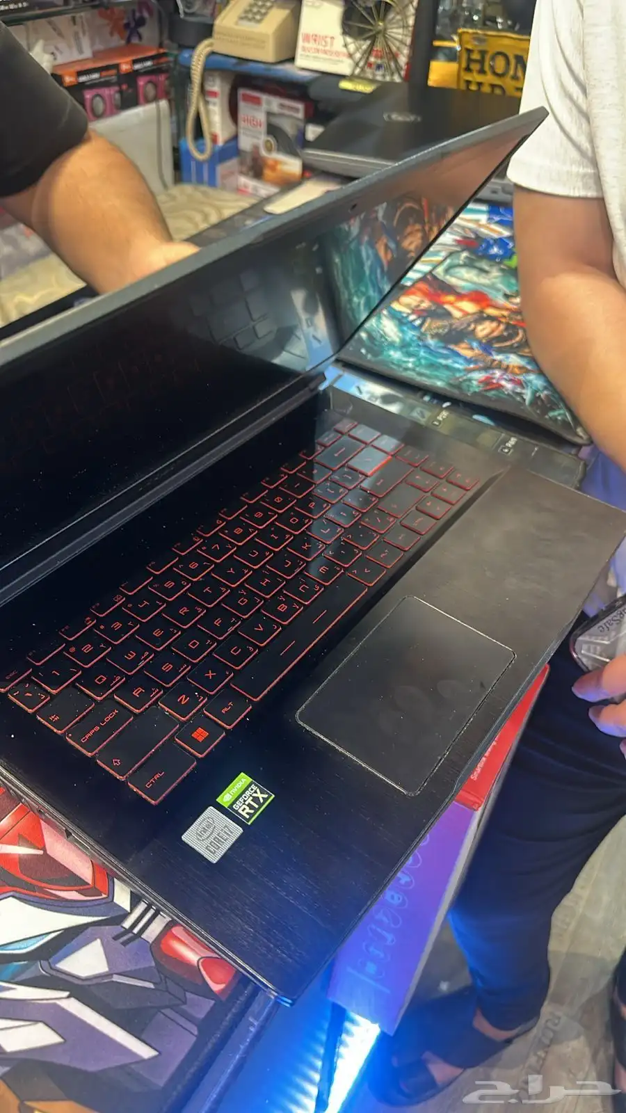 لابتوب قيمينج msi i7 كارترشاشة منفصل rtx 3060 1 تيرا 16 رام 0