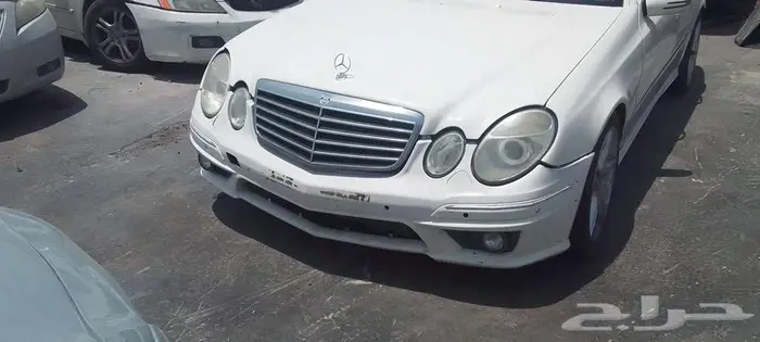 صدام مرسيدس AMG E63 موديل 2008 2