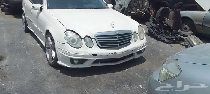 صدام مرسيدس AMG E63 موديل 2008 0