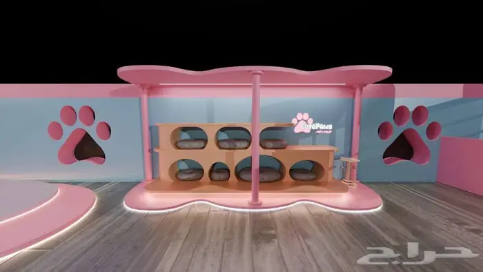 تصميم وتنفيذ بوثات معارض 3